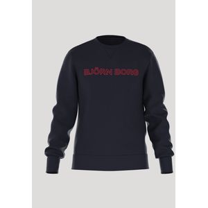 Björn Borg Essential 3 Sweater Heren - Trui Mannen - Donkerblauw - Maat L