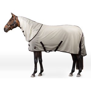 Horze Paso Fino vliegendeken met afneembare hals en UV bescherming, Windsor wine, 125