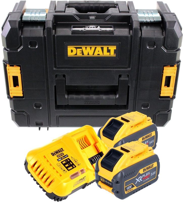 DeWALT DCB118Y2T Starterset (2x 12Ah accu) in TSTAK
