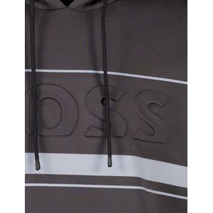 BOSS - Soody Zone - Trui - Grijs - Katoen