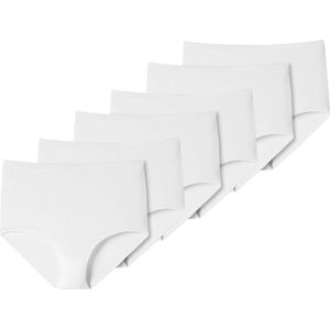Schiesser Dames maxi slip 6 pack 95/5 organic cotton