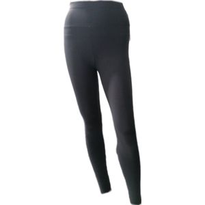 Sportlegging - Dames - Highwaist - Maat S-M 36-38 - Yoga legging - Kleur Grijs - Push-Up