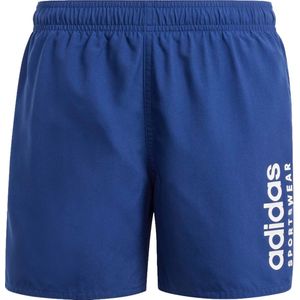 adidas Sportswear Sportswear Essentials Logo CLX Swim Shorts Kids - Kinderen - Blauw- 152