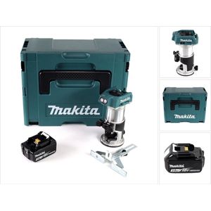 Makita DRT 50 F1J accu multifunctionele frees brushless 18V + 1x accu 3,0 Ah in Makpac 3 - zonder oplader