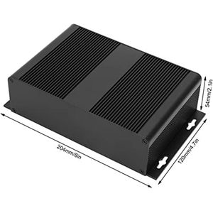 Aluminum Project Box 2.1 X 8 X 4.7in Electronic Project Box Enclosure Split Body Case DIY Electronic Housing Case for PCB Board