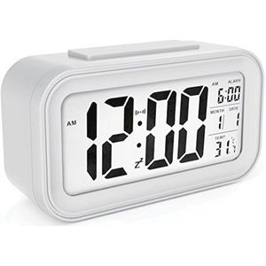 Grote LED Wekker met Snooze en Nachtverlichting