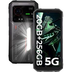 5G Outdoor Smartphone met 20GB RAM en 256GB Opslag, Waterdicht en 10800mAh Batterij
