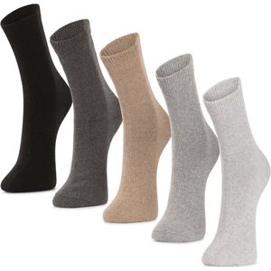 Alpaca-wollen sokken (Maat 41-47) - 3 Paar - Thermo - Random Mix - Dikke sokken - Winter sokken - Warme sokken - American Alpaca - Mannen