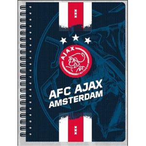 Ajax Notebook Spiraal Blauw