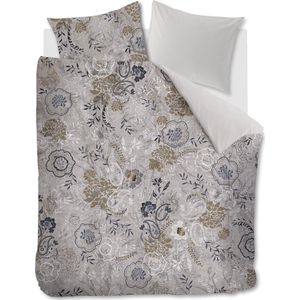 Riviera Maison Floral Paisley dekbedovertrek - Lits-Jumeaux - 240x200/220 - Zand