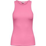 Only - Onlkenya Rib Tank Top - Sachet Pink - Dames