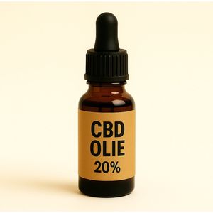 20% - 10ml olie voor dagelijks gebruik - CBD variant - WietOliePuur