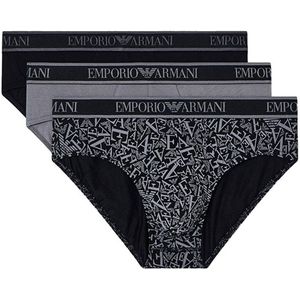 Emporio Armani - Core Logoband - Slips - 3 Eenheden