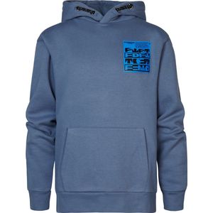 Petrol Industries - Jongens Backprint Hoodie Kachemak - Grijs - Maat 128