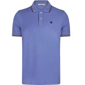 Felix Hardy - Polo Shirt - Katoenen Pique - Sax - Korte Mouw - Heren