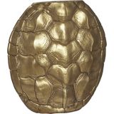 Light & Living - Vaas Turtle M Goud - Kunststof Antiek Brons - 40x41x11cm (hxbxd)