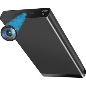 Mini Bewakingscamera met Nachtzicht en Bewegingsdetectie - Draagbare HD videocamera met Powerbank en Groot Capaciteit
