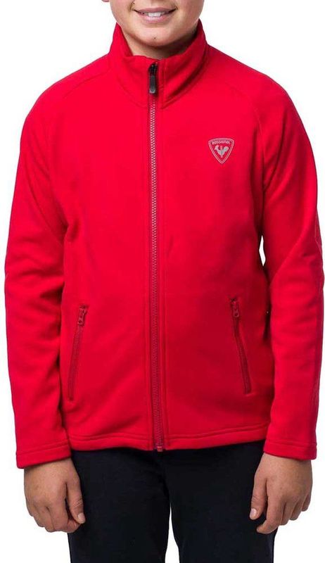 Rossignol - Clim - Tussenlaagjas - Rood - 100% Polyester, 2 Handzakken met Ritssluiting