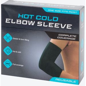 Warm/Koud Kompres Elleboog – Herbruikbare Compressie Sleeve – Voor Warmte & Koude Therapie