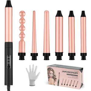 Professionele Hairwrap 5-in-1 – Easystyler Pro – Airstyler met 3 Temperaturen – Keramische Krultang – Föhnborstel voor alle Haarstylen - Multistyler - Heteluchtborstel - Fohnborstel - Perfect Cadeau