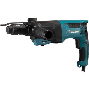 Makita HR2670FTX2 combihamer/boorhamer SDS+, inclusief beitel- en boorset