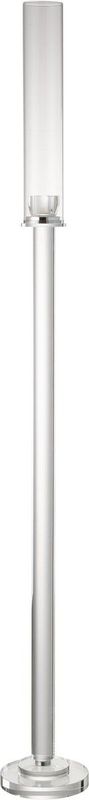 J-Line - Kaarshouder Moira - Glas - Transparant - Large - 14x14x120cm