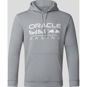 Red Bull Racing Logo Hoody Grijs 2023 M - Max Verstappen - Sergio Perez - Oracle