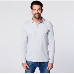 Longsleeve Polo - Sustainable - Grey - Small