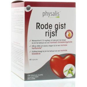 Physalis Supplementen Rode Gist Rijst Capsules 60Tabletten