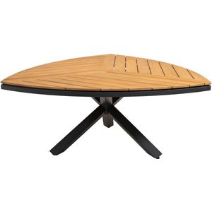 Tafel - Driehoek - 170x170x74 cm - Aluminium - FSC Teakhout