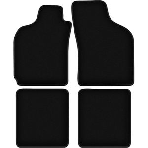 BASIC zwarte veloursmatten voor: Fiat Palio Weekend stationwagen (1996-2004)