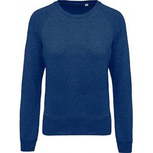 Kariban Dames/dames Organic Raglan Sweatshirt (Oceaan Blauwe Heide)