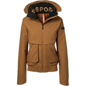 PK International - Winterjas - Dames - Waterdicht - Winddicht - Capuchon - Phantom - Almond - XL/42