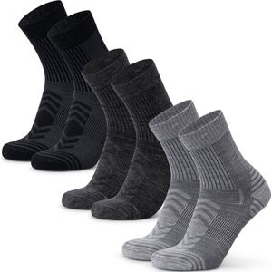 DANISH ENDURANCE - Wandelsokken - Zwart - Merinowol - Ademend en Antibacterieel