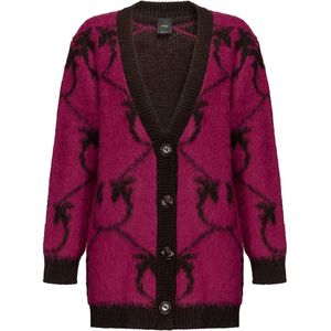 Pinko • paars alpaca wollen vest • maat M