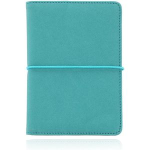 Paspoort Cover met elastiek - PU Leer Groen