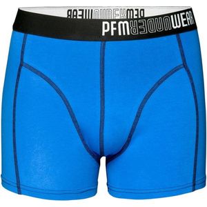 PFM Underwear, Rico Verhoeven, Heren Boxers, Blauw, Maat S
