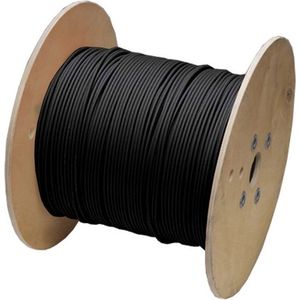 Solarkabel 4 mm2 - TUV - 100 meter - Zwart