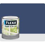 Flexa Strak In De Lak Hoogglans - Nachtblauw - 0,75 liter