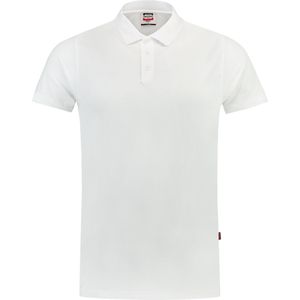 Tricorp 201001 Poloshirt Cooldry Bamboe Fitted - Wit - Maat M