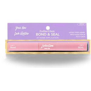 ZodiacGlam - BOND & SEAL 2-IN-1 TOOL - (Lijm voor DIY Lashes) Wimpers blijven 5-7+ dagen zitten - Wimperlijm voor cluster wimpers