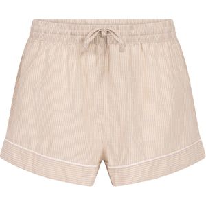 Hunkemöller - Nachtmode Shorts - Beige - Katoen