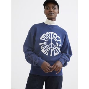 Sweater Peace Catwalk Junkie donkerblauw mt XS