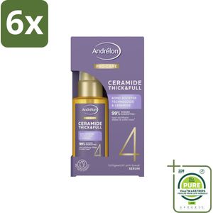 Andrélon – Serum – Pro Care – 50 ml - Voordeelverpakking - 6 stuks - Fijn haar verzorging - Dun haar verzorging