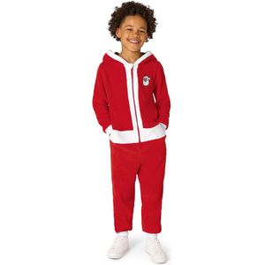 OppoSuits Merry Jinglejoy Kids Onesie - Kerstman - Verkleedkleding Jongens en Meisjes - Kerst Kostuum - Maat 16 jaar