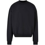 Build Your Brand - Ultra Heavy Crewneck Sweater - Black maat XS