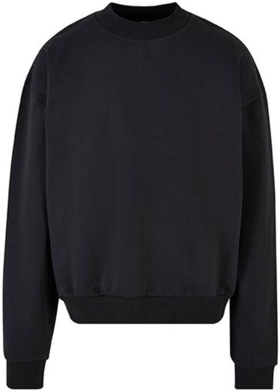 Build Your Brand - Ultra Heavy Crewneck Sweater - Black maat XS