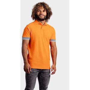 Formule 1 Polo Oranje - Maat XXXL - Sport F1 Grand Prix Autorace Race