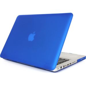 Mobigear Laptophoes geschikt voor Apple MacBook Pro 15 Inch (2016-2019) Hoes Hardshell Laptopcover MacBook Case | Mobigear Matte - Donkerblauw - Model A1707 / A1990