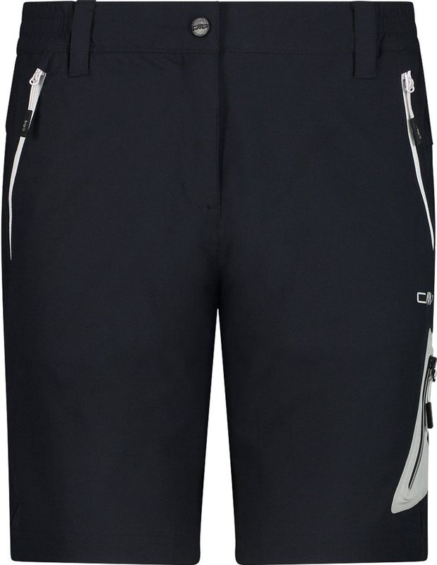 Korte Broeken - Zwart - 4-Weg Stretchstof - Elastische Tailleband - Dry Function